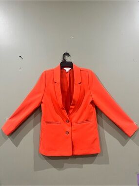 Old Navy Vibrant Orange Women's Blazer